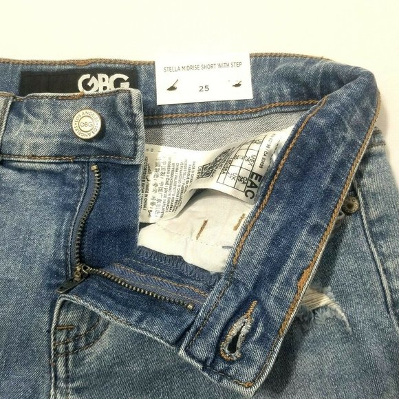 G by Guess Women's‎ Hem Denim Short Stella … - Picture 6 of 8